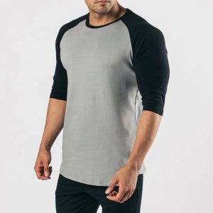 Wholesale 100%cotton 250g Heavy Washed Solid Color T-shirt