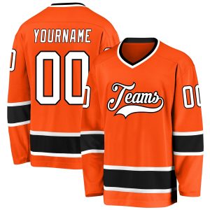 Wholesale Custom Embroidery Applique Ice Hockey Jersey