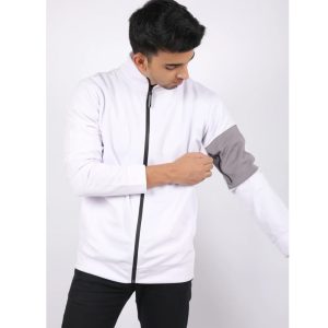 Custom Vintage Retro Men Zip Track Windbreaker Jackets