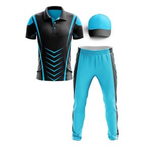 Men's Sports Uniform Cricket Trouser & Top Short Sleeves Breathable Men Cricket Uniform