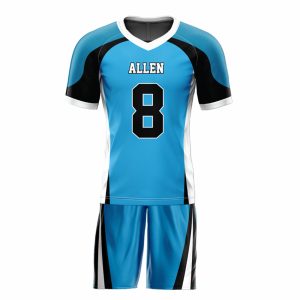 Custom Football Uniforms For Youth Fully Sublimated Flag Uniform Set