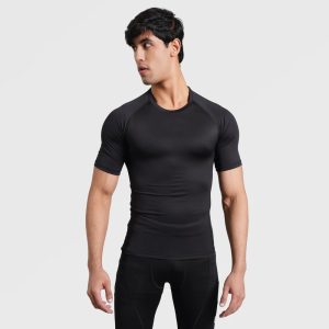 Men's Compression Quick Drying Running Gym Under Base Layer Shirts